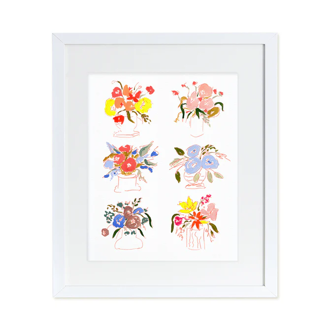 Mini Floral Studies no. 1 - Fine Art Print